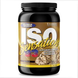 Protein Ultimate Nutrition (Iso Sensation) 908 g, Delicious Cafe Brazil
