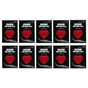 Medi-Peel, Hyaluron Rose Energy Tox, Ampoule Beauty Mask 2X, 10 Sheet Masks, 1.01 fl oz (30 ml) Each купить в Киеве и Украине
