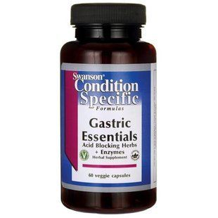 Комплекс для поддержки шлунка Swanson (Gastric Essentials) 60 капсул купить в Киеве и Украине