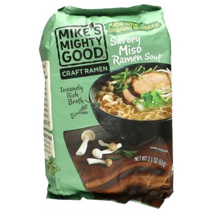 Пикантный суп из мисо рамен Mike's Mighty (Good Craft Ramen Savory Miso Ramen Soup) 61 г купить в Киеве и Украине