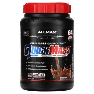 ALLMAX, QuickMass&reg;, Rapid Mass Gain Catalyst, Chocolate, 3.5 lbs (1.59 kg)