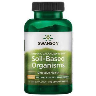 Грунтові організми, Soil-Based Organisms, Swanson, 5 мільярд КУО, 90 капсул