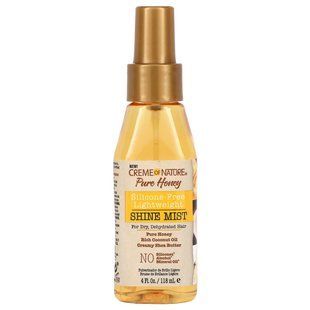 Creme Of Nature, Pure Honey, Silicone-Free Lightweight Shine Mist , 4 fl oz (118 ml) купить в Киеве и Украине