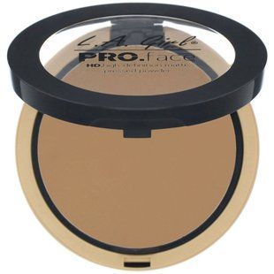 Compact Mattifying Face Powder Pro Face HD, shade Warm Caramel, L.A. Girl, 7 g