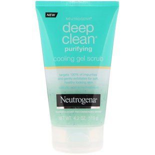 Очищающий, охлаждающий гель-скраб, Neutrogena, 4,2 унции (119 г) купить в Киеве и Украине