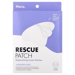 Hero Cosmetics, Rescue Patch, 6 Cream Patches