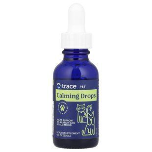 Trace Minerals &reg;, Pet, заспокійливі краплі для собак і котів, 30 мл (1 рідк. унція)