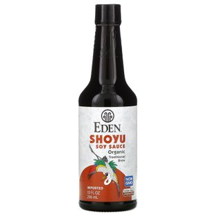 Organic, соевый соус Shoyu, Eden Foods, 10 жидких унций (296 мл) купить в Киеве и Украине