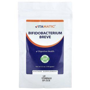 Vitamatic, Bifidobacterium Breve, 100 г (3,5 унції)