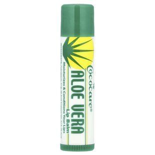 Cococare, Aloe Vera Lip Balm, 0.15 oz (4.2 g) купить в Киеве и Украине