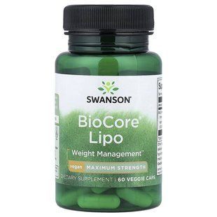 Максимальная прочность BioCore Restylane, Maximum Strength BioCore Lipo, Swanson, 10,000 FIP 60 капсул купить в Киеве и Украине