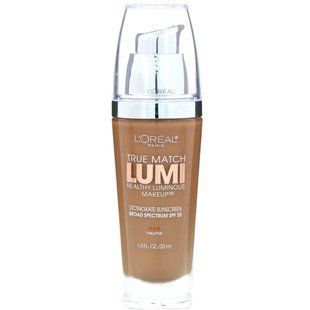 Тональна основа SPF 20 відтінок класична засмага/капучіно N7-8 L'Oreal (True Match Healthy Luminous Makeup) 30 мл