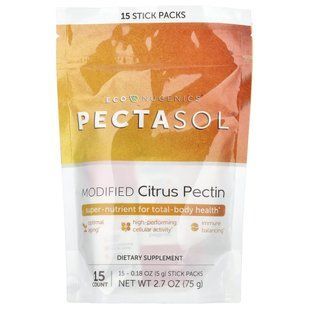 Econugenics, Pectasol&reg;, Modified Citrus Pectin, 15 Stick Packs, 0.18 oz (5 g) Each