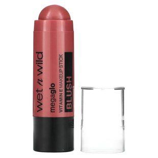 wet n wild, MegaGlo, стік для макіяжу з вітаміном E, рум&rsquo;яна, 1115545 смородиновий джем, 6 г (0,21 унції)