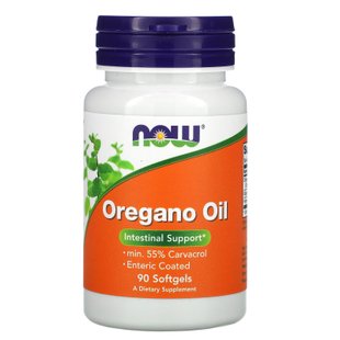 Масло орегано Now Foods (Oregano Oil) 90 мягких капсул купить в Киеве и Украине