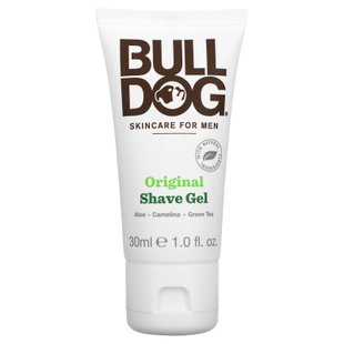 Bulldog Skincare For Men, оригинальный гель для бритья, 1,0 жидкая унция (30 мл) купить в Киеве и Украине