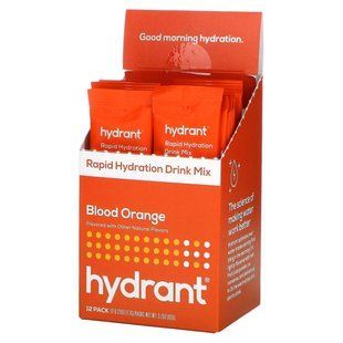 Rapid Hydration Drink Mix Blood Orange 12 packets of 77 g.