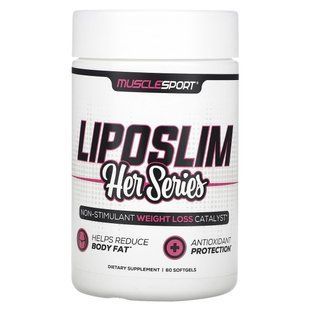 MuscleSport, Her Series, Liposlim, 60 Softgels купить в Киеве и Украине