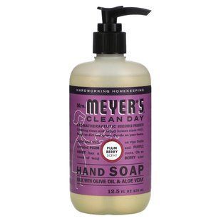 Mrs. Meyers Clean Day, Мыло для рук, слива, 370 мл (12,5 жидк. Унции) купить в Киеве и Украине