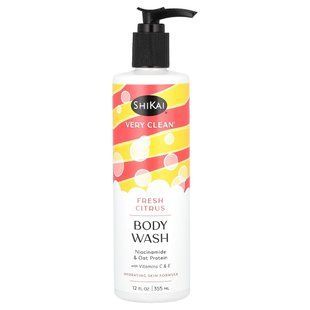Shikai, Very Clean, Body Wash, Fresh Citrus, 12 fl oz (355 ml) купить в Киеве и Украине