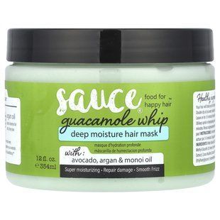 Sauce Beauty, Deep Moisture Hair Mask, Guacamole Whip, 12 fl oz (354 ml) купить в Киеве и Украине
