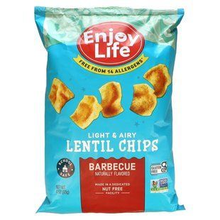 Enjoy Life Foods, Lentil Chips, Barbecue, 4 oz (113 g) купить в Киеве и Украине