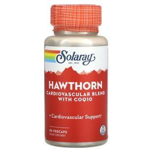 Solaray, Hawthorn Cardiovascular Blend with COQ10, 90 VegCaps купить в Киеве и Украине