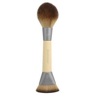EcoTools, Sculpt + бронзова двостороння пензлик , 1 шт