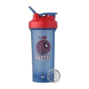 Blender Bottle, Blender Bottle Classic Loop Pro Spider Man, 820 ml, blue/red купить в Киеве и Украине