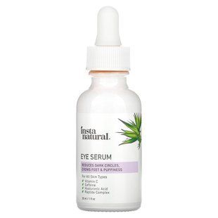 InstaNatural, Восстанавливающая сыворотка для кожи вокруг глаз, 1 жидкая унция (30 мл) купить в Киеве и Украине