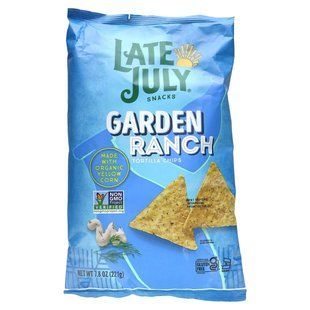 Late July, Tortilla Chips, Garden Ranch, 7.8 oz (221 g) купить в Киеве и Украине