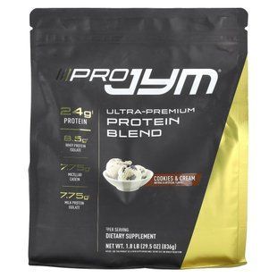 JYM Supplement Science, Pro JYM, Ultra-Premium Protein Blend, Cookies & Cream, 1.8 lb (836 g) купить в Киеве и Украине
