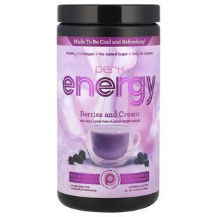 Perk Energy, Berries and Cream, 13.55 oz (384 g) купить в Киеве и Украине