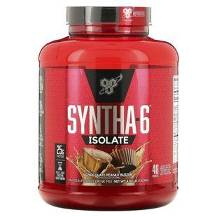 BSN, Syntha-6 Isolate, Protein Powder Drink Mix, Chocolate Peanut Butter, 4.02 lb (1.82 kg) купить в Киеве и Украине