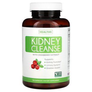 Healths Harmony, Kidney Cleanse With Cranberry Extract, 120 Capsules купить в Киеве и Украине