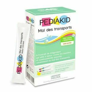 Средство от тошноты рвоты укачивания в транспорте для детей Pediakid (Nauseesvomissements Mal Des Transports) 10 стиков купить в Киеве и Украине