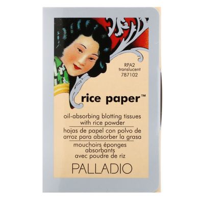 Рисовий папір, напівпрозорий, Palladio, 40 тканин