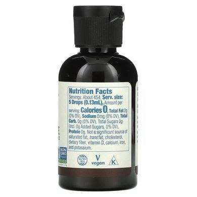 Stevia with black chocolate flavor Now Foods (Stevia Liquid) 59 ml