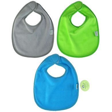 Green Sprouts, Слюнявчики для новорожденных, для 3-12 месяцев, цвет морской волны, 10 штук в упаковке купить в Киеве и Украине