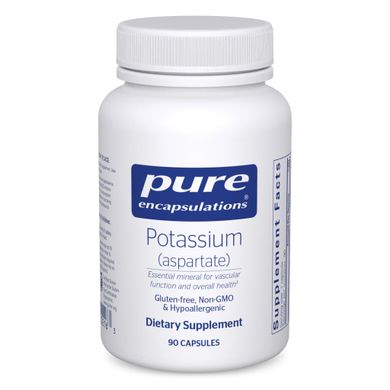 Калий Аспартат Pure Encapsulations (Potassium Aspartate) 99 мг 90 капсул купить в Киеве и Украине