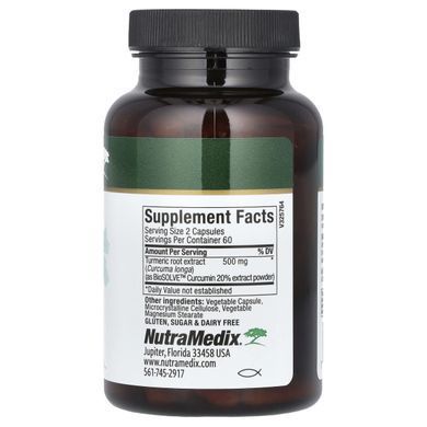 Curcumin from Turmeric, Supports a Healthy Inflammatory Response, 120 Vegetarian Capsules