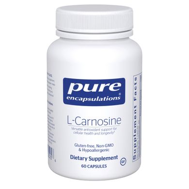 Карнозин Pure Encapsulations (L-Carnosine) 60 капсул