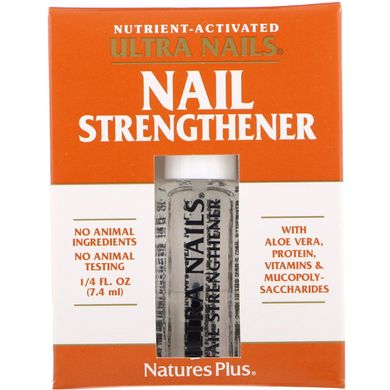 Засіб для зміцнення нігтів і кутикули Nature's Plus (Nail Strengthener) 7.4 мл