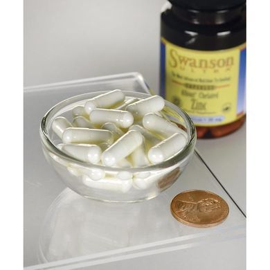 Хелатний гліцинат цинку Albion Swanson (Albion Chelated Zinc Glycinate) 30 мг 90 капсул