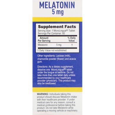 Мелатонин Superior Source (Melatonin) 5 мг 60 таблеток купить в Киеве и Украине