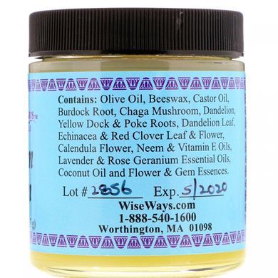 Бальзам для груди, WiseWays Herbals, LLC, 4 унц. (113 г) купить в Киеве и Украине