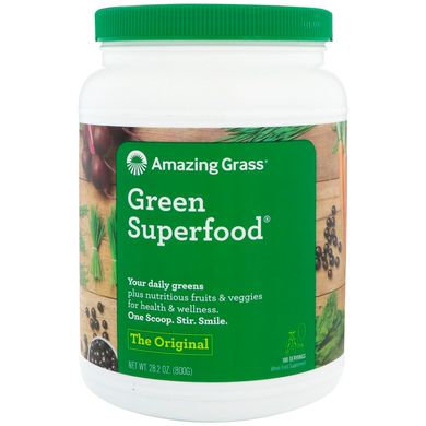 Суперфуд оригінал Amazing Grass (Green Superfood) 800 м