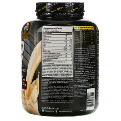 Сывороточный протеин ваниль Muscletech (Nitro-Tech) 1.80 кг купить в Киеве и Украине