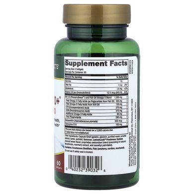 Purity Products, Krill Omega 50+&reg; with CoQ10, 60 Softgels