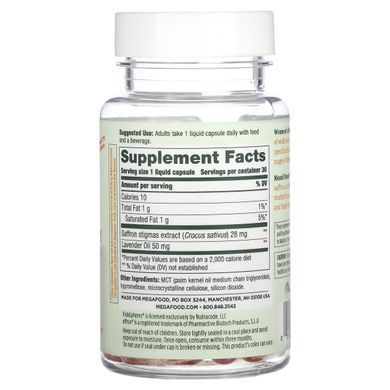 MegaFood Women's Mood Support 30 capsules
